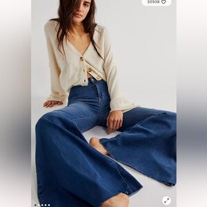 Free People Just Float On Flare Jeans